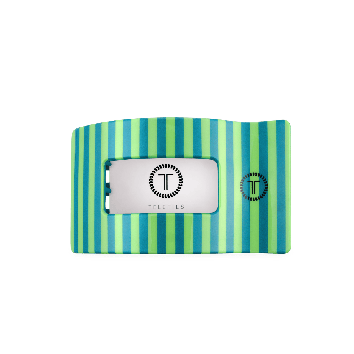 TELETIES Cabana Cutie Medium Flat Rectangle Hair Clip