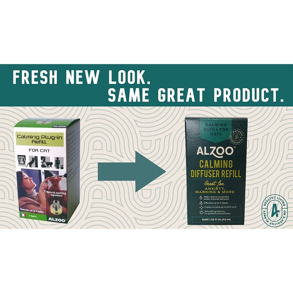 ALZOO All Natural Calming Diffuser Refill for Cats SpadezStore
