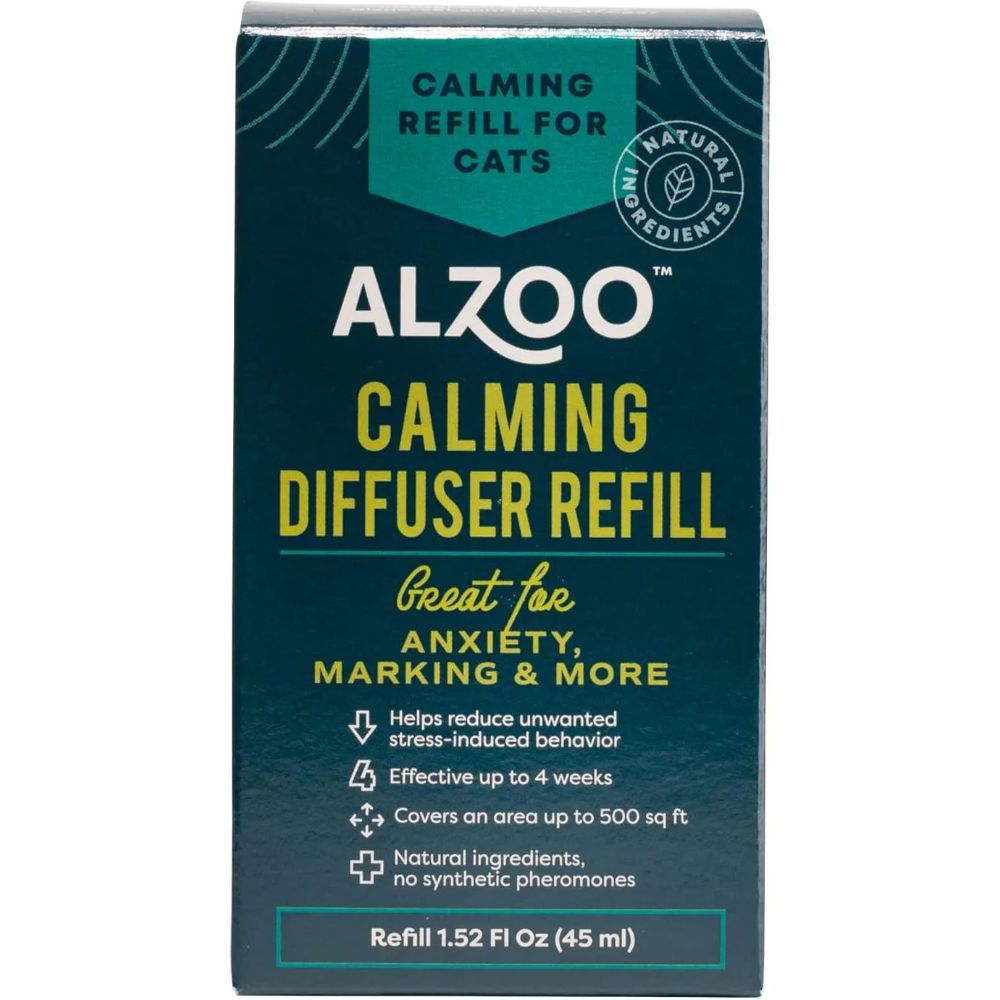 ALZOO All Natural Calming Diffuser Refill for Cats SpadezStore