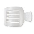 Coconut White Large Flat Square Hair Clip SpadezStore