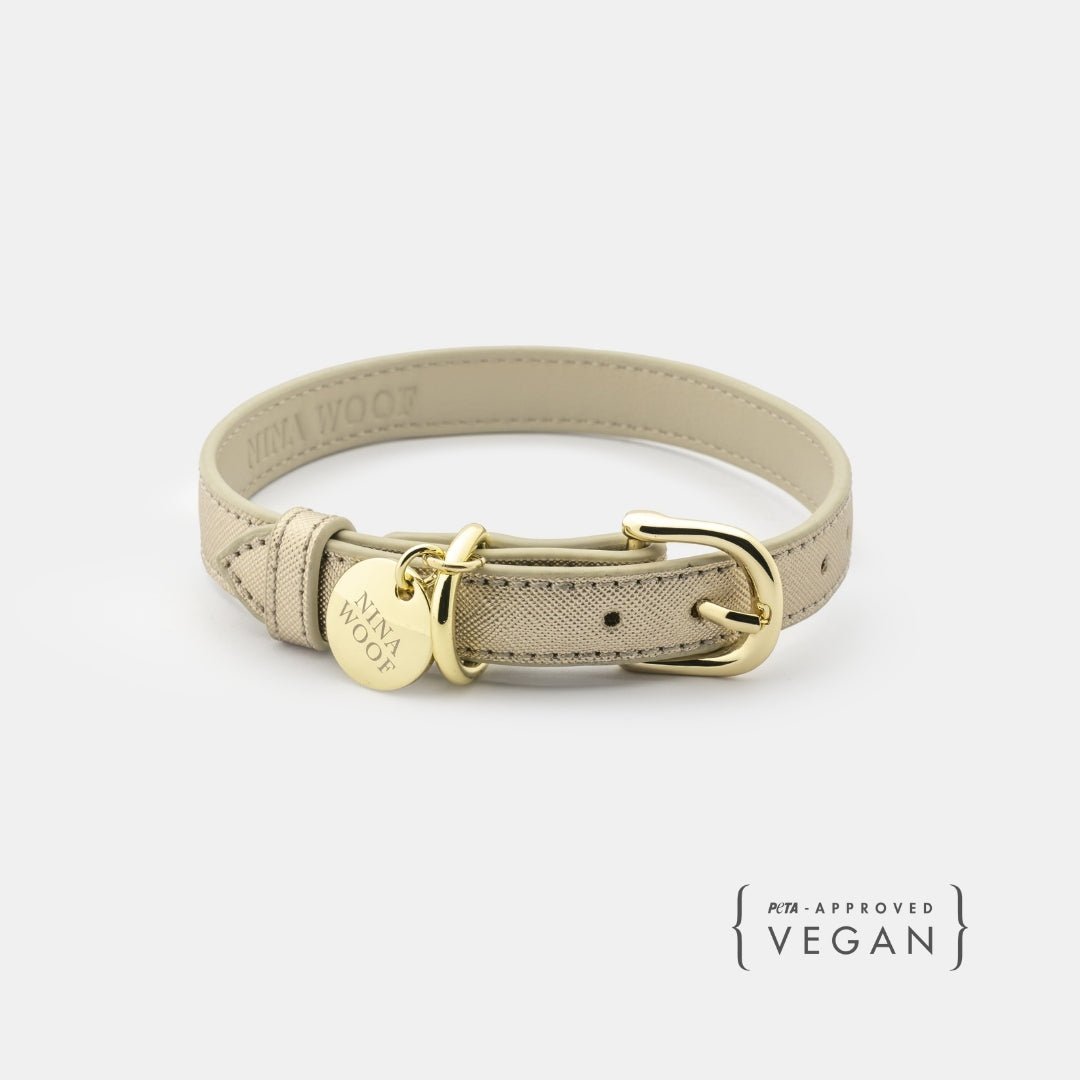 Nina Woof Collar - Vegan Leather SpadezStore