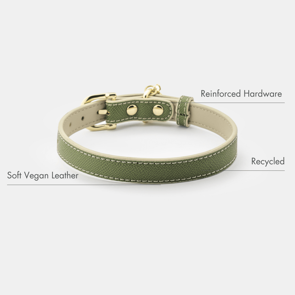 Nina Woof Collar - Vegan Leather - Copenhagen SpadezStore