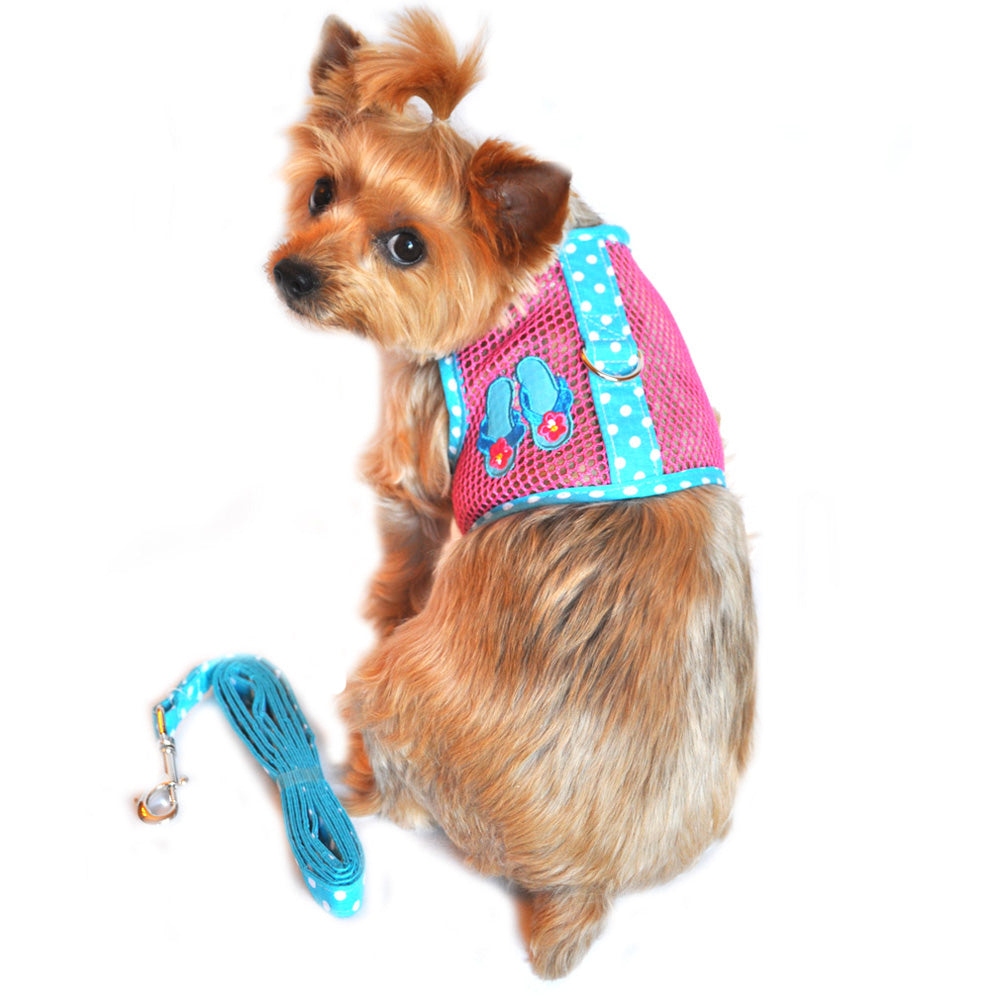 Doggie Design Cool Mesh Dog Harness Under the Sea Collection SpadezStore
