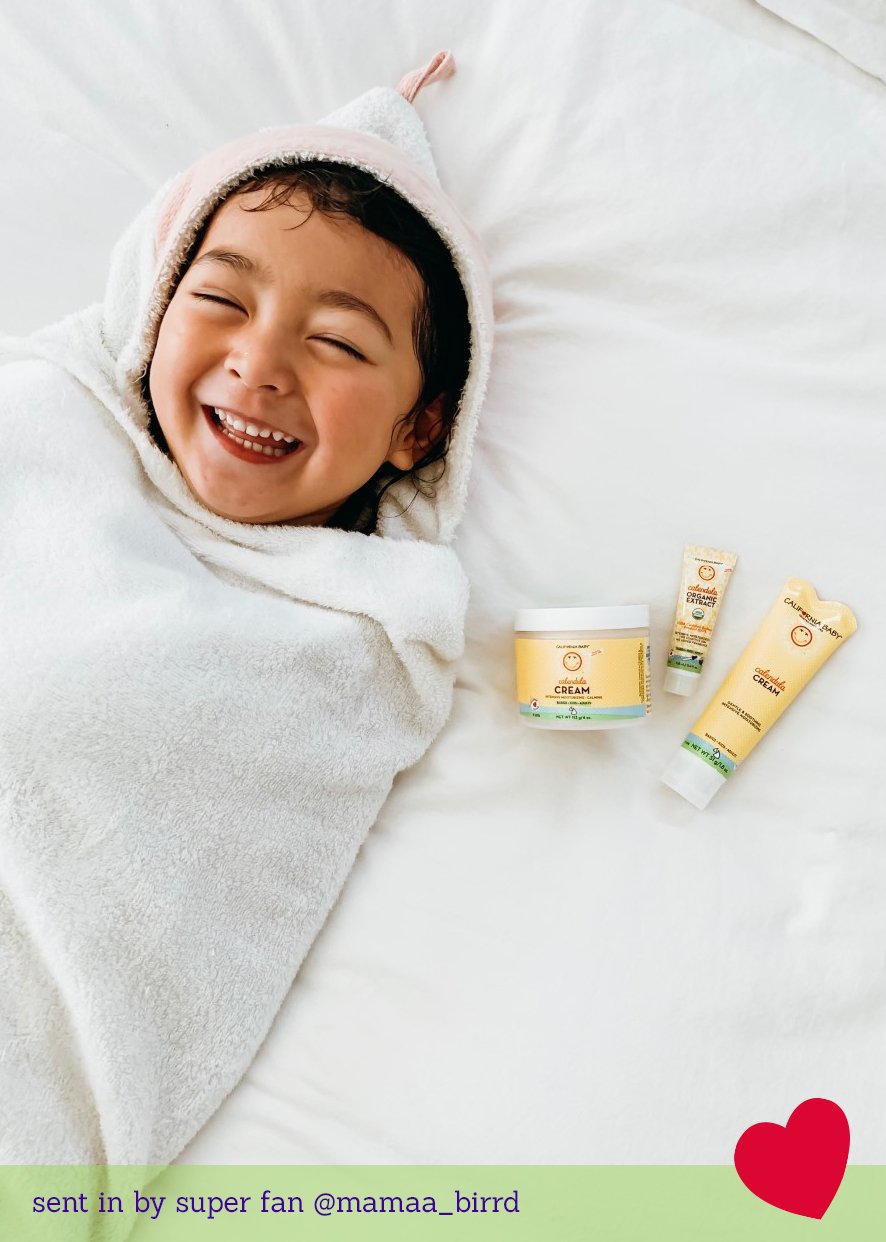 California Baby Calendula Bundle™ Unscented Cream + Extract