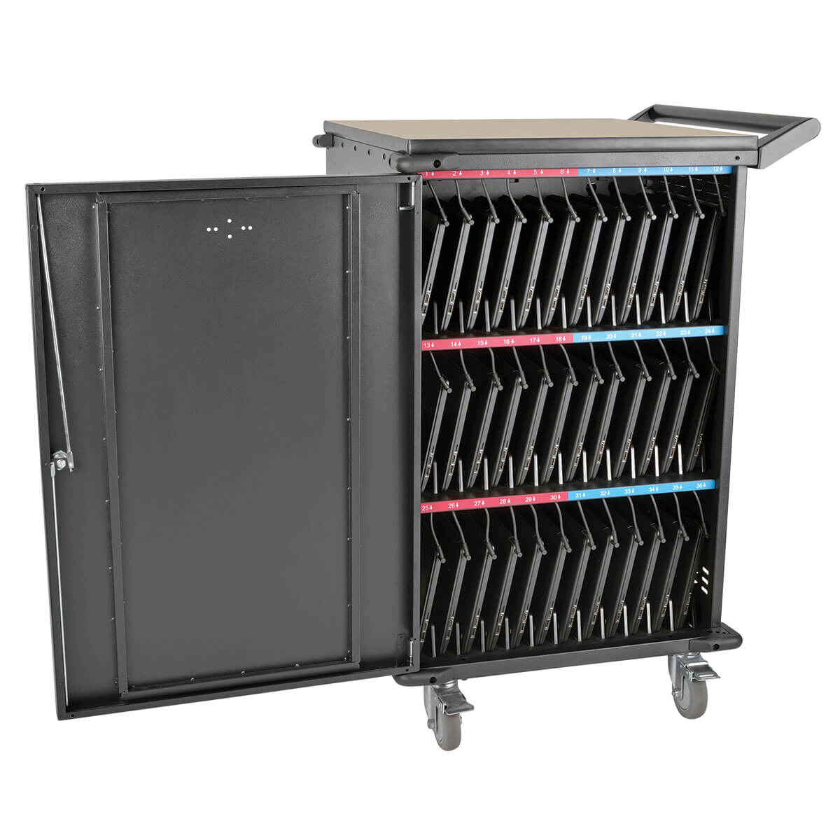 Eaton Tripp Lite by Eaton Multi-Device Charging Cart, 36 AC Outlets SpadezStore