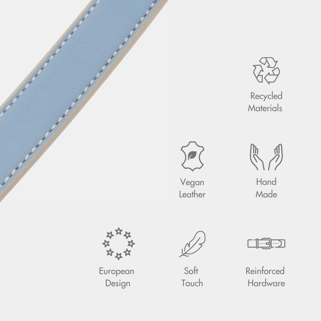 Nina Woof Leash 4ft - Vegan Leather - Cupertino SpadezStore