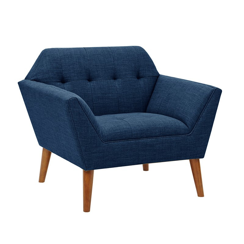 Ink+Ivy Newport Wide Mid-Century Modern Lounge Chair SpadezStore