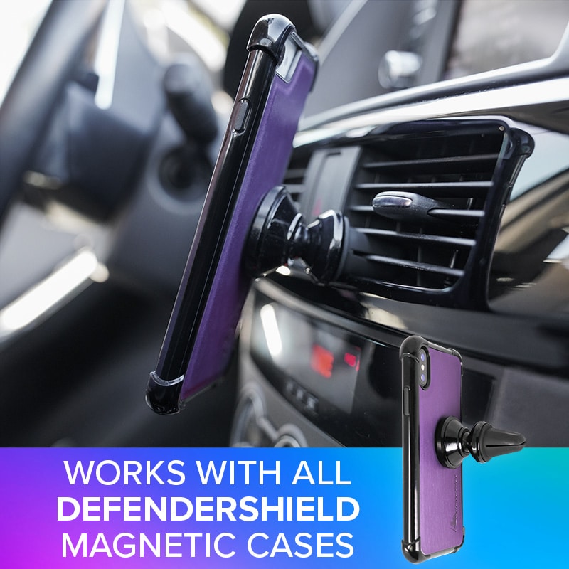 Magnetic Car Phone Holder – Air Vent Mount w/ 360° Rotation SpadezStore
