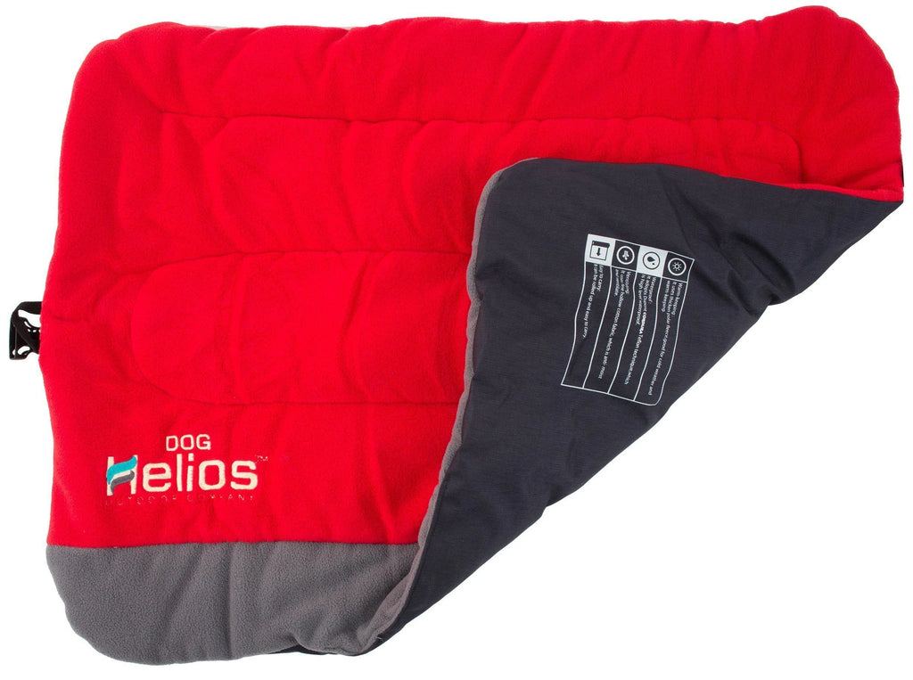 Dog Helios 'Combat-Terrain' Cordura-Nyco Reversible Nylon and Fleece Travel Camping Dog Bed