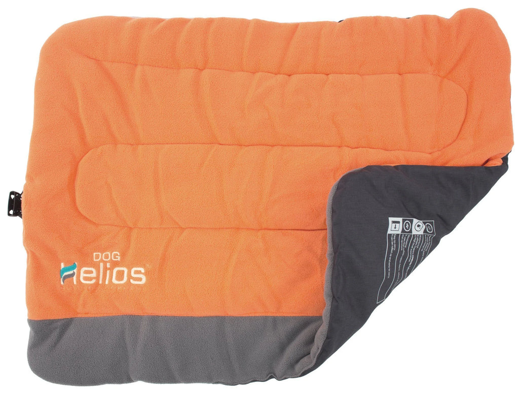 Dog Helios 'Combat-Terrain' Cordura-Nyco Reversible Nylon and Fleece Travel Camping Dog Bed