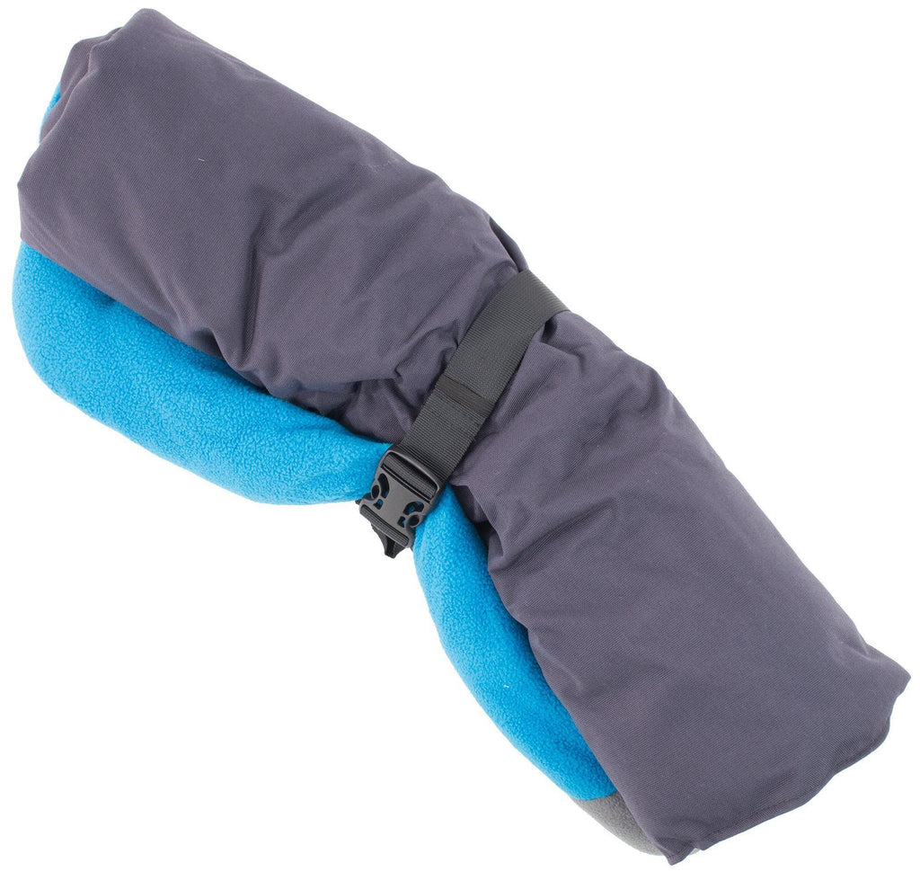 Dog Helios 'Combat-Terrain' Cordura-Nyco Reversible Nylon and Fleece Travel Camping Dog Bed