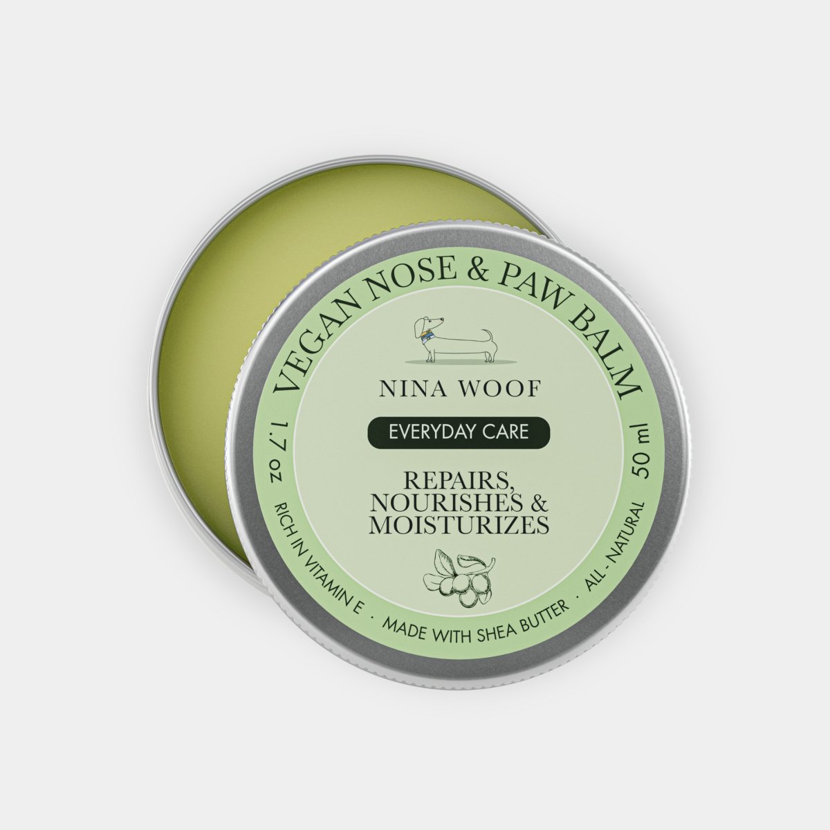 Nina Woof Dog Vegan Nose and Paw Balm SpadezStore