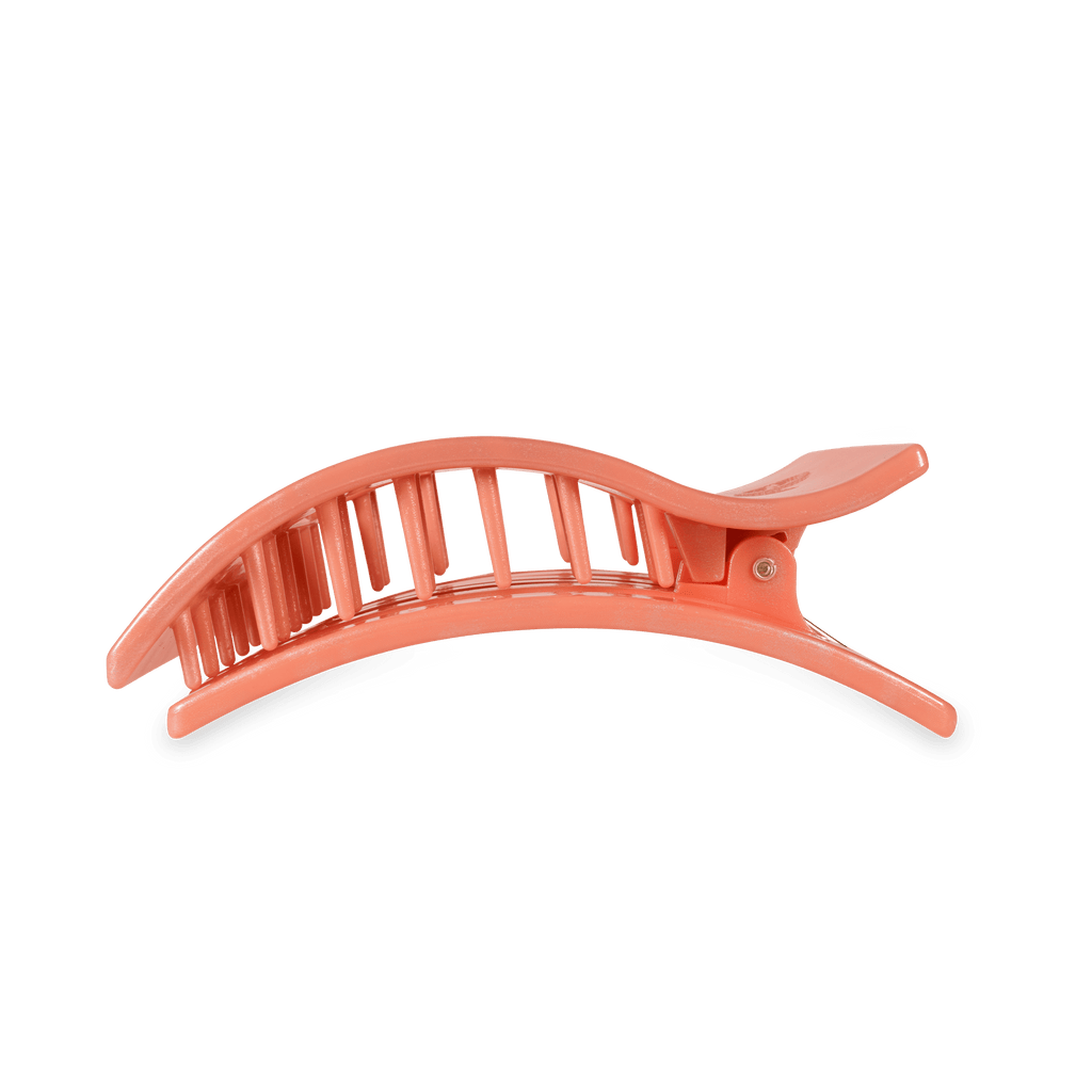 TELETIES Dreamsicle Large Flat Rectangle Hair Clip