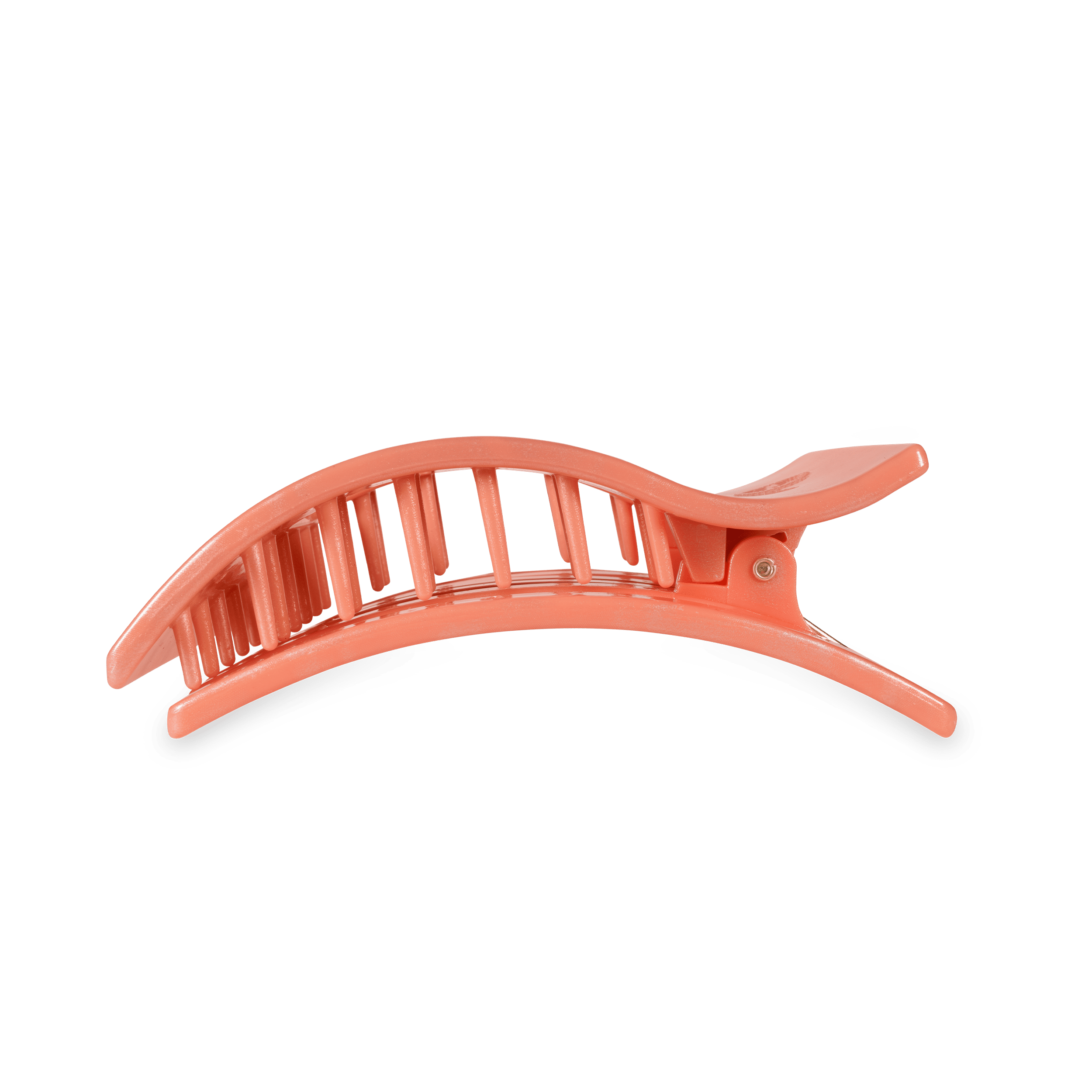 TELETIES Dreamsicle Large Flat Rectangle Hair Clip