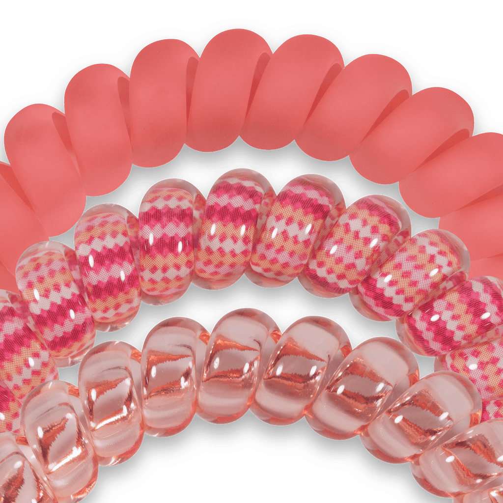 TELETIES Dreamsicle Large Hair Ties