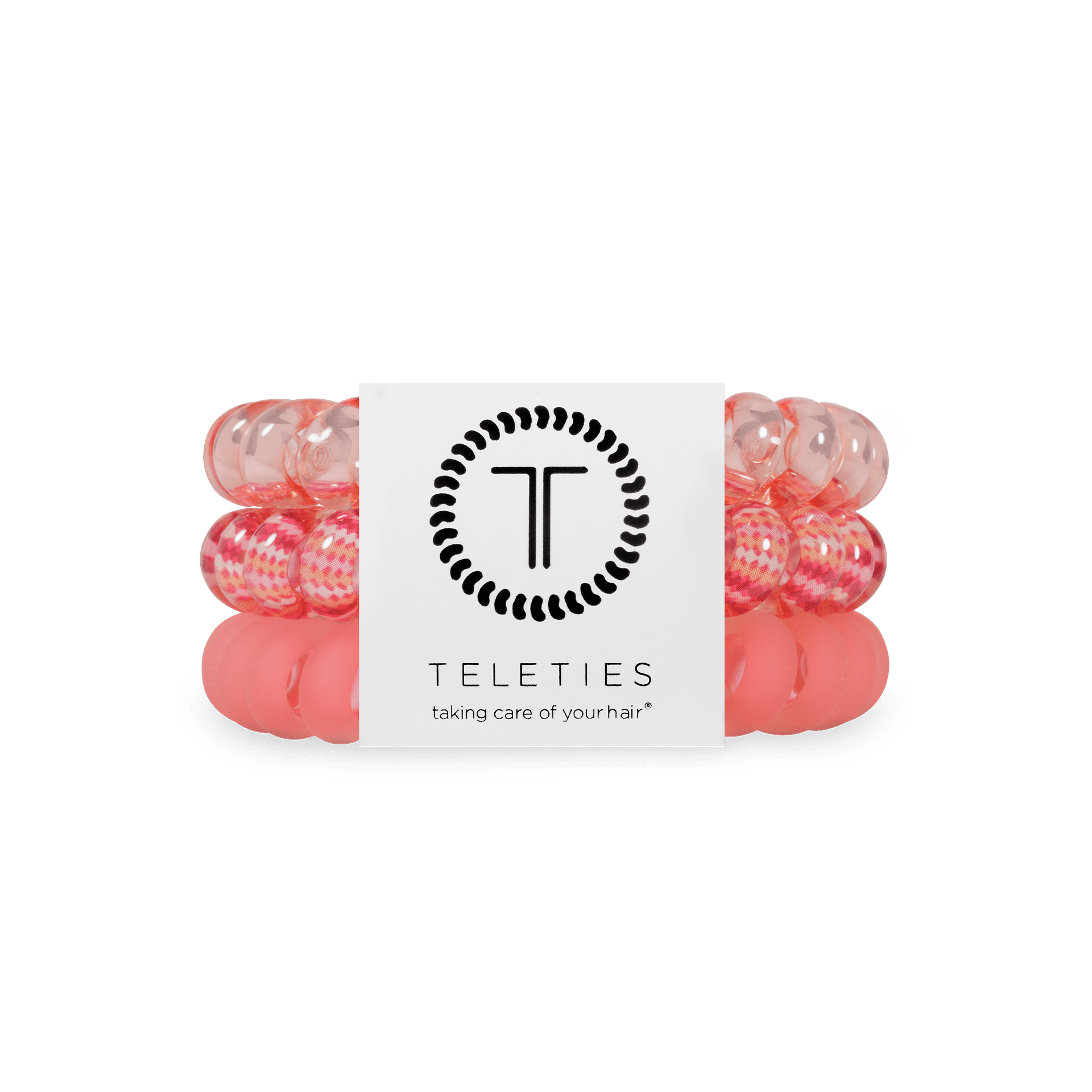 TELETIES Dreamsicle Large Hair Ties