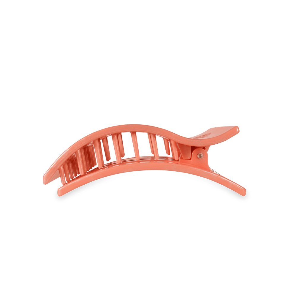 TELETIES Dreamsicle Medium Flat Rectangle Hair Clip