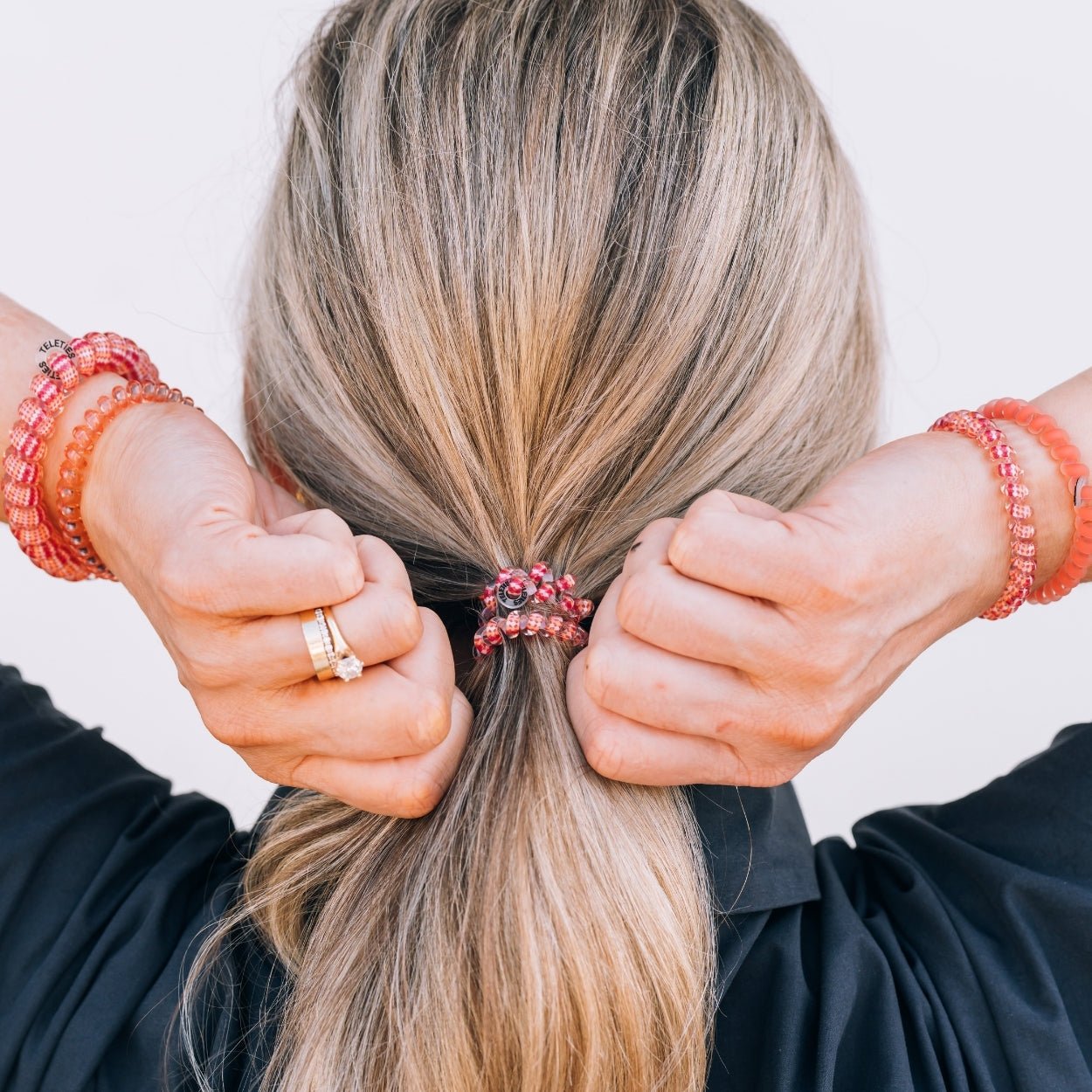 TELETIES Dreamsicle Small Hair Ties
