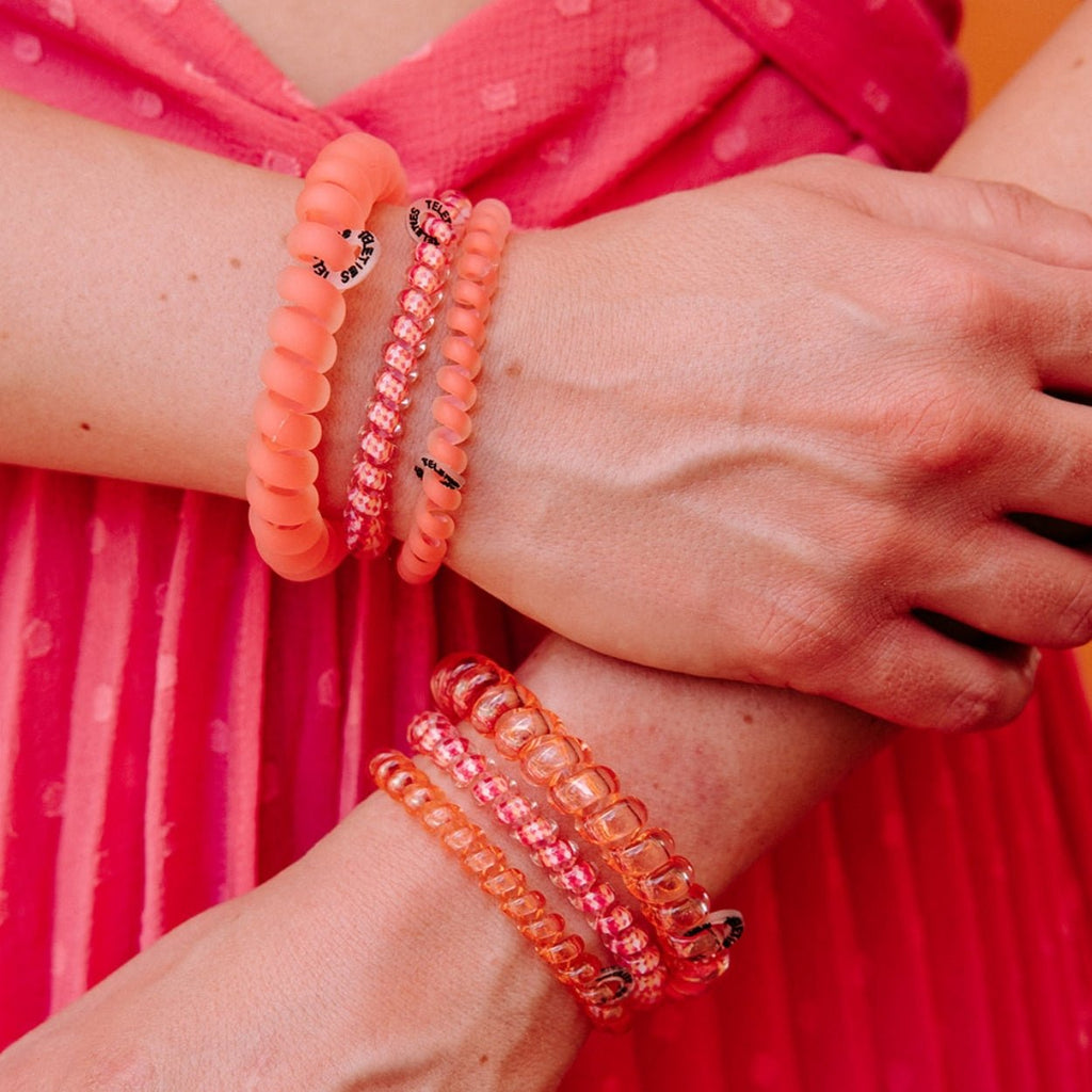 TELETIES Dreamsicle Small Hair Ties