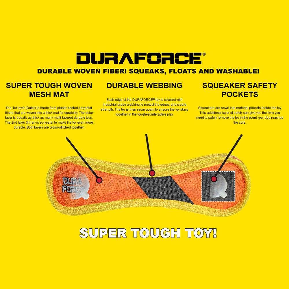 DuraForce Dog Plush Toy Arnold the Crab
