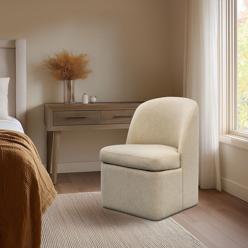 INK+IVY Lyra Dining Chair with Castors SpadezStore