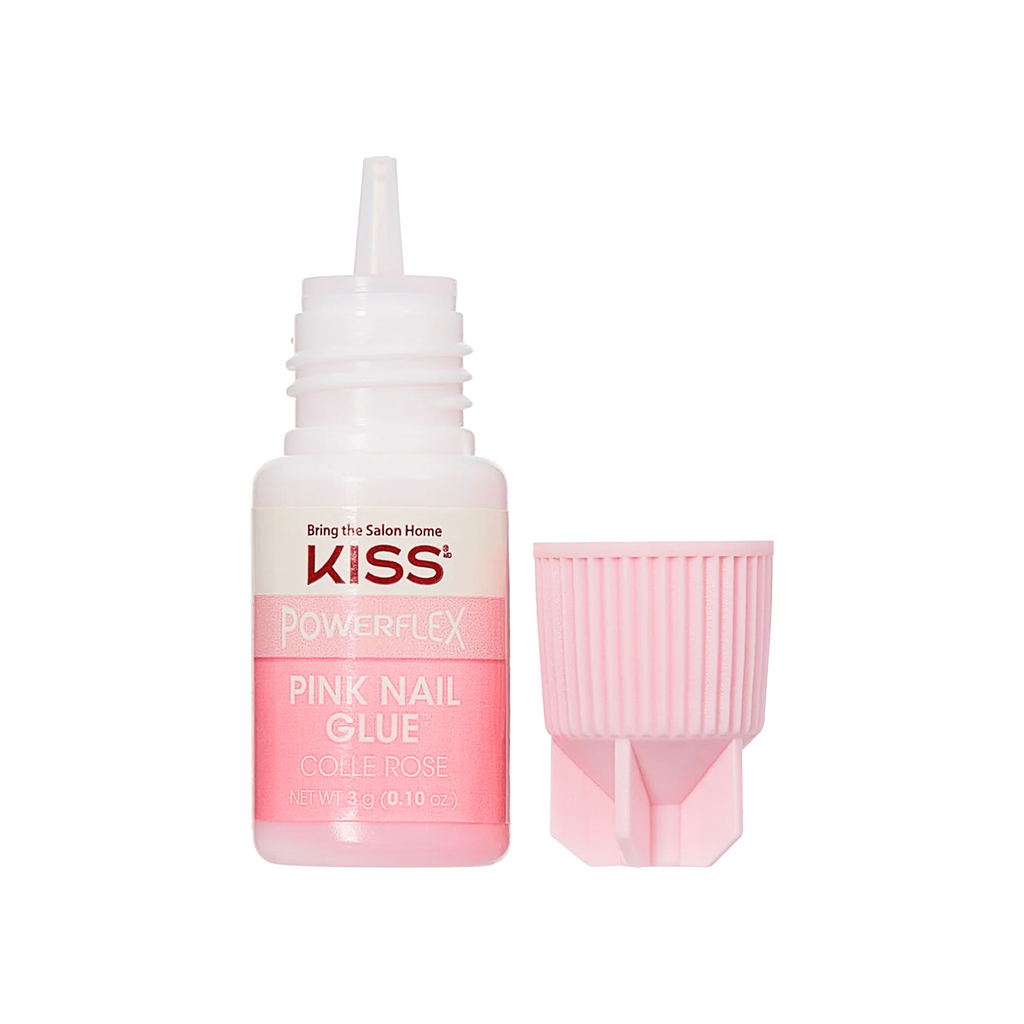 Kiss Powerflex Pink Nail Glue #BKP139 SpadezStore