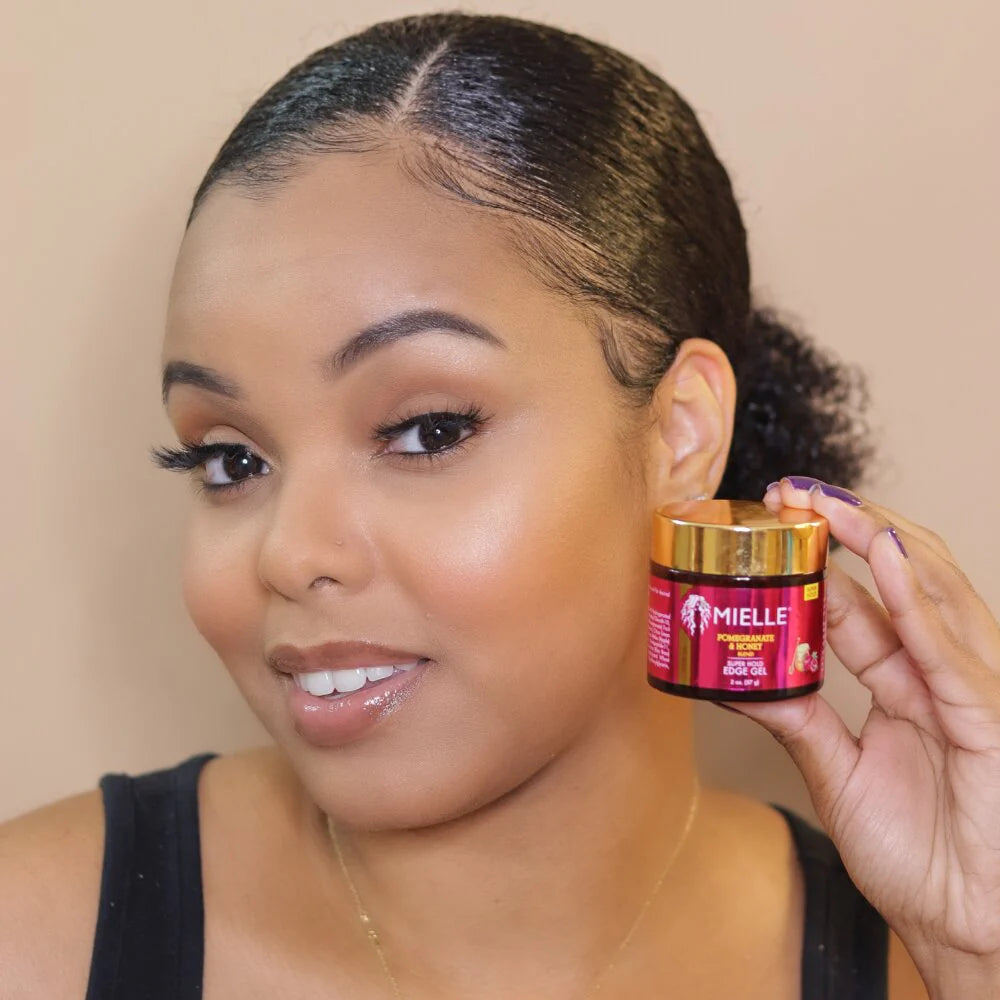 Mielle Pomegranate & Honey Super Hold Edge Gel 2 oz SpadezStore