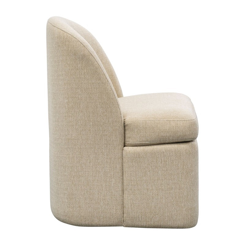 INK+IVY Lyra Dining Chair with Castors SpadezStore