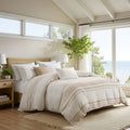Harbor House Blue Morgan 5 Piece Cotton Jaquard Duvet Set SpadezStore