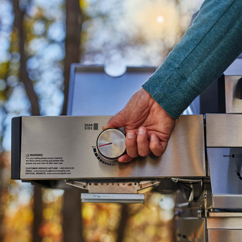 Monument Grills Denali 605Pro | Stainless Smart Propane Gas Grill SpadezStore