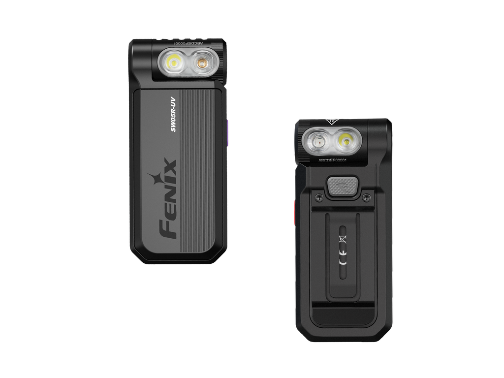 Fenix SW05R Multipurpose Clip-On Light with Red or UV Output SpadezStore