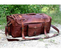 Classy Leather Bags The Peterson Leather Duffle SpadezStore