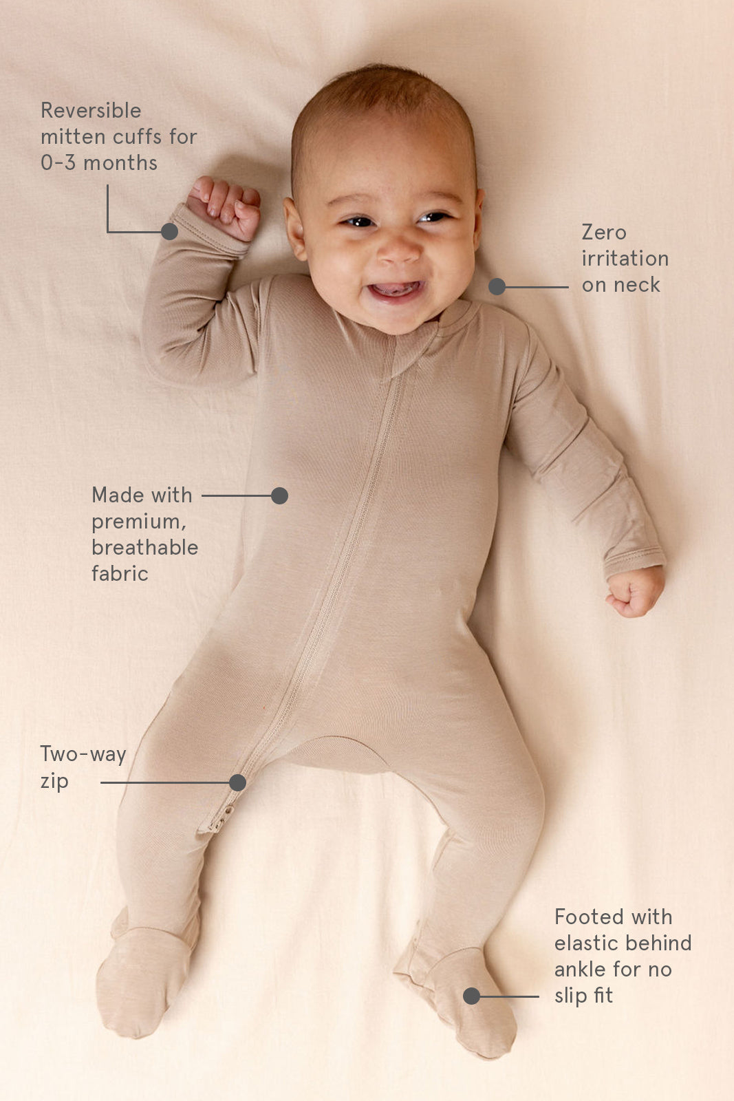 WildBird Sparrow - CloudBlend™ Footed Pajamas SpadezStore