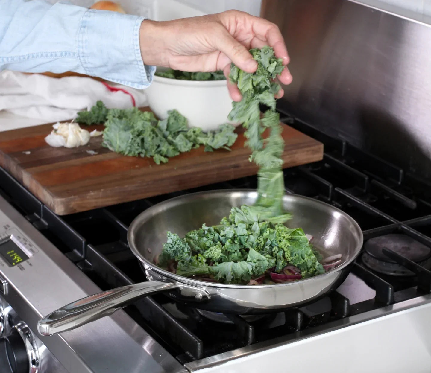 360 Cookware 8.5 Inch Stainless Steel Fry Pan SpadezStore