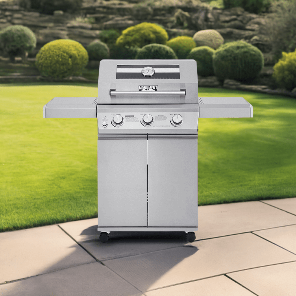 Monument Grills Mesa 300 | Stainless Propane Gas Grill SpadezStore