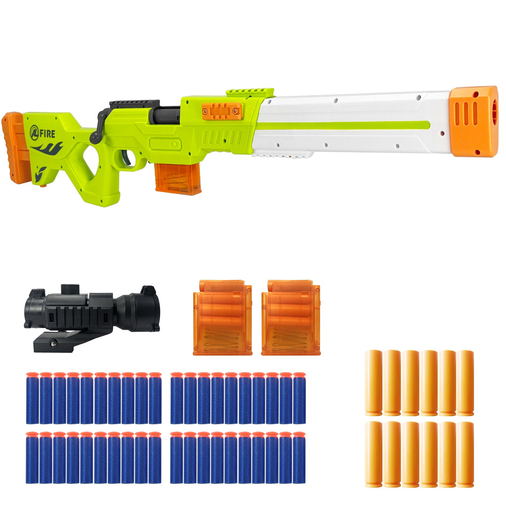 AGM MASTECH Toy Gun with Foam Dart Bullets, Toy Blaster, Toy Guns for Boy & Girl, Blaster Guns Shooting, Christmas Halloween Birthday Gifts for Adults Teen