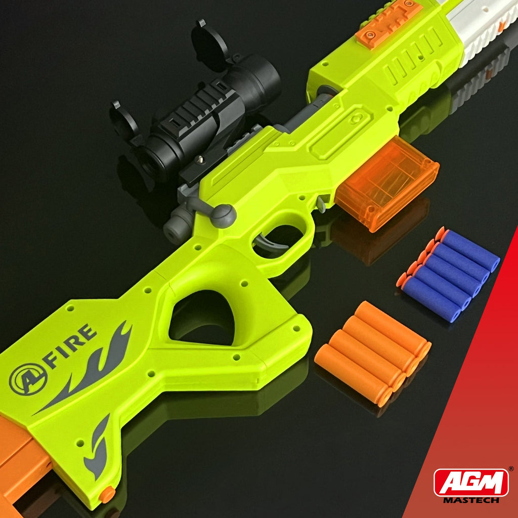 AGM MASTECH Toy Gun with Foam Dart Bullets, Toy Blaster, Toy Guns for Boy & Girl, Blaster Guns Shooting, Christmas Halloween Birthday Gifts for Adults Teen