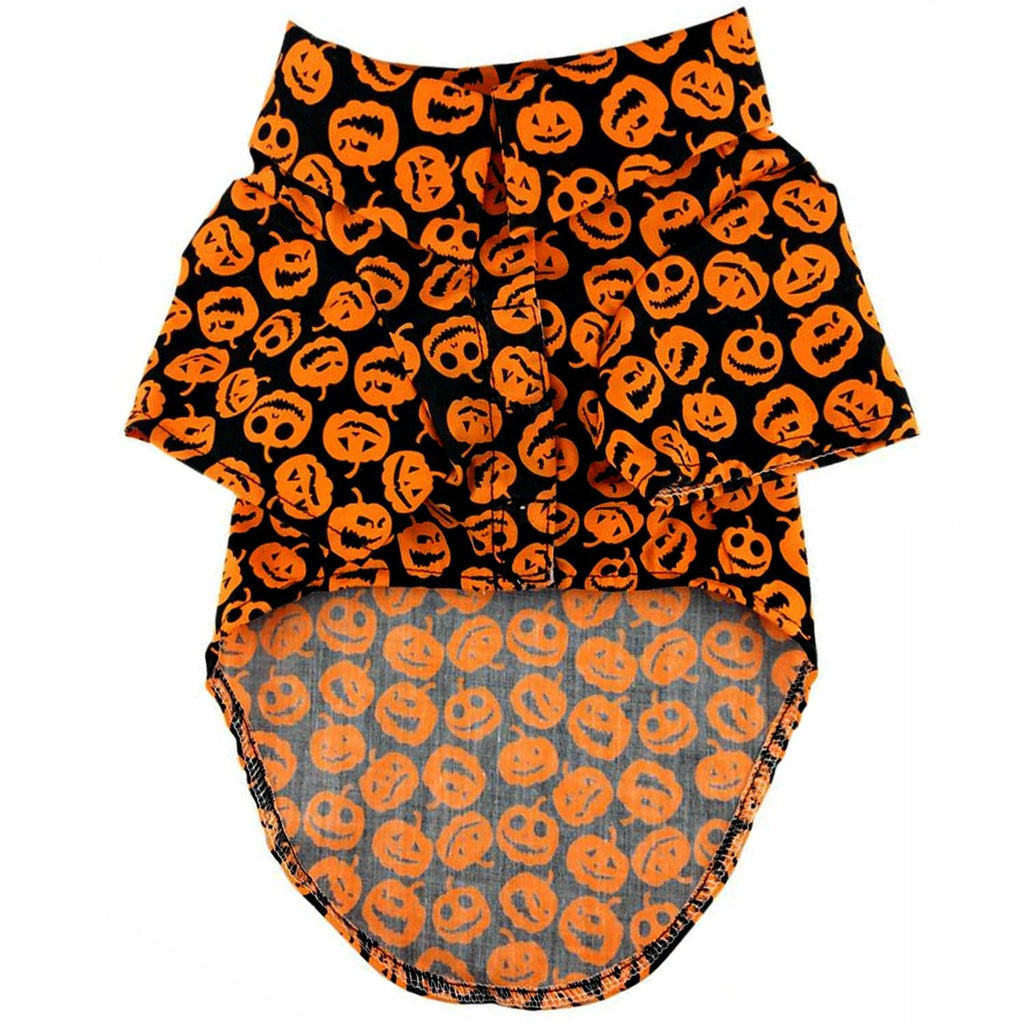 Doggie Design Holiday Camp Shirts Halloween Jack-O-Lanterns SpadezStore
