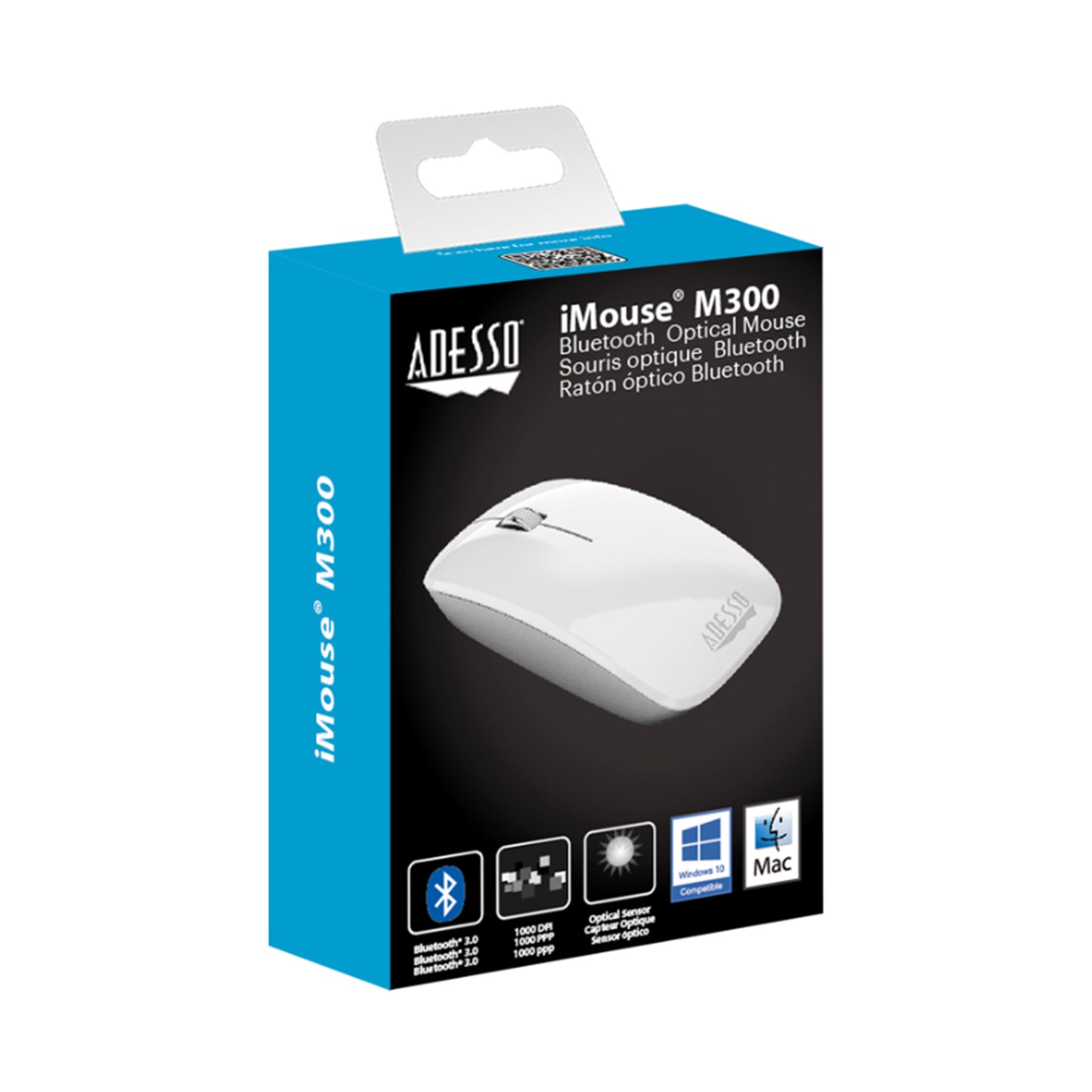 Adesso iMouse M300W Bluetooth Optical Mouse SpadezStore