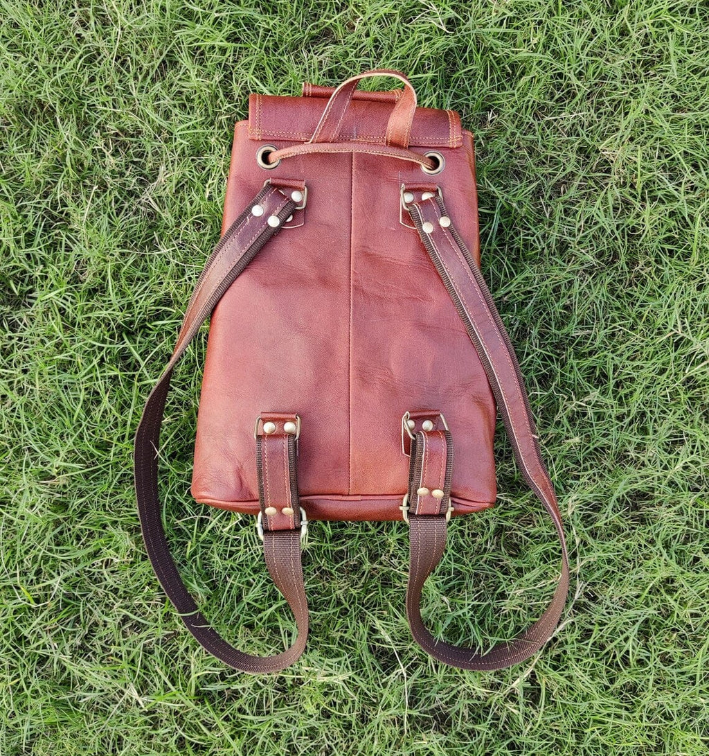 Classy Leather Bags Victoria Small Cute Backpack SpadezStore