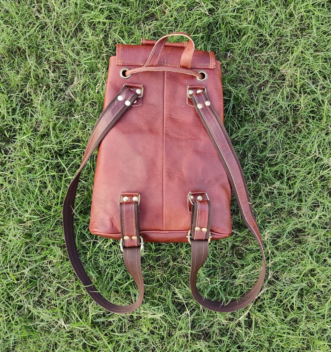 Classy Leather Bags Victoria Small Cute Backpack SpadezStore