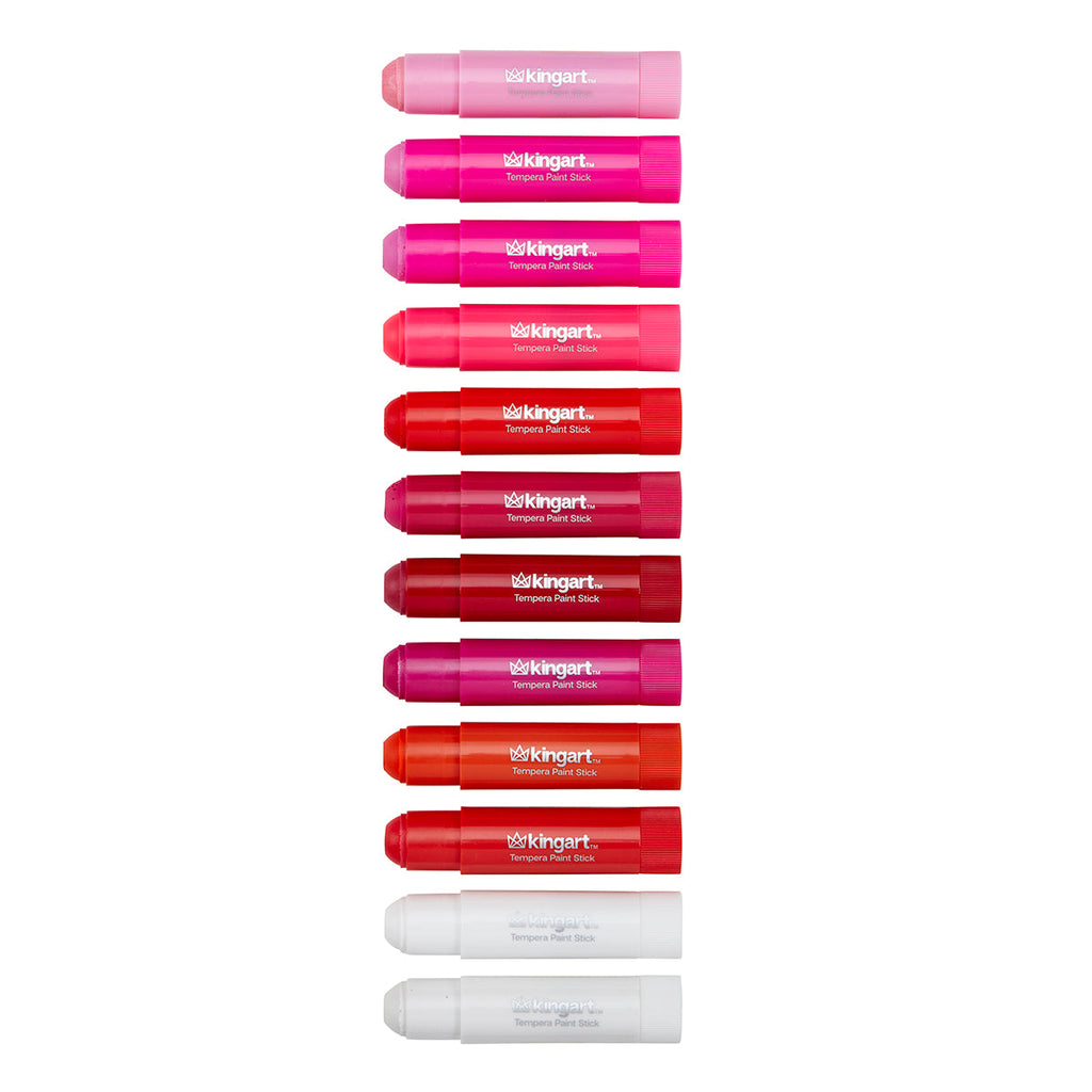 KINGART Tempera Paint Sticks, 60 Colors