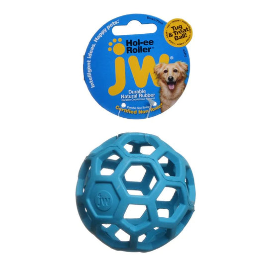 JW Pet Hol-ee Roller Dog Chew Toy Assorted Colors SpadezStore