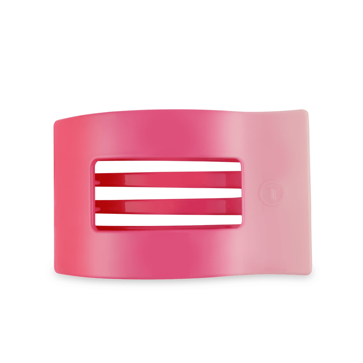 TELETIES Kiss & Tell Large Flat Rectangle Hair Clip