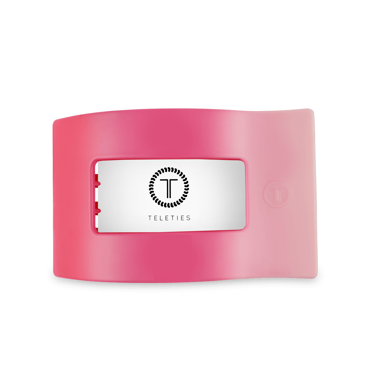 TELETIES Kiss & Tell Large Flat Rectangle Hair Clip