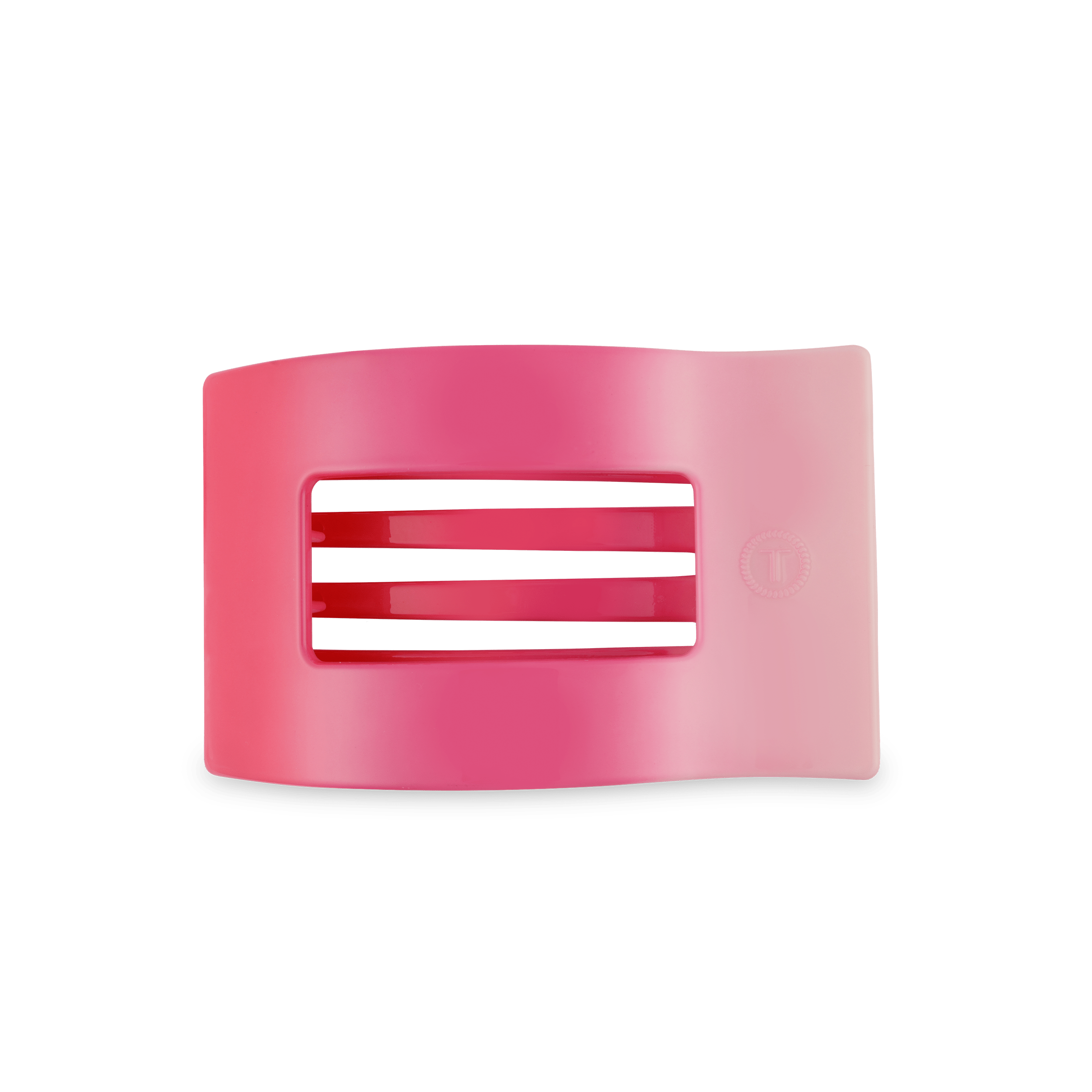 TELETIES Kiss & Tell Medium Flat Rectangle Hair Clip