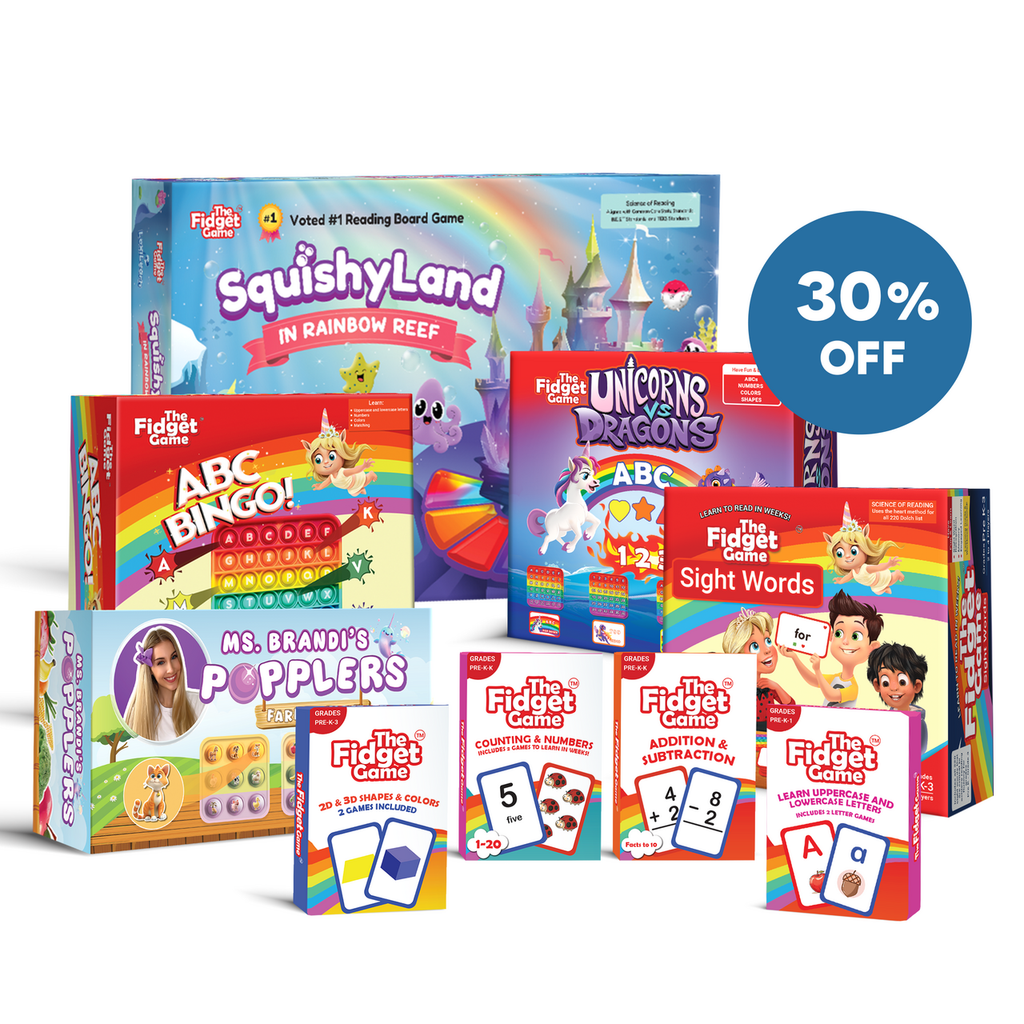 The Fidget Games ABC BINGO!. SpadezStore