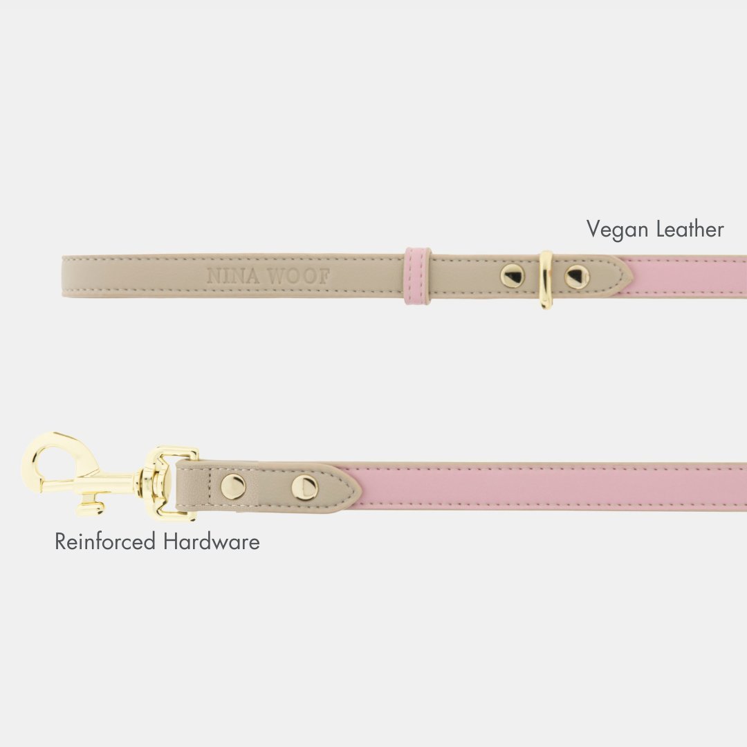 Nina Woof Leash 4ft - Vegan Leather SpadezStore
