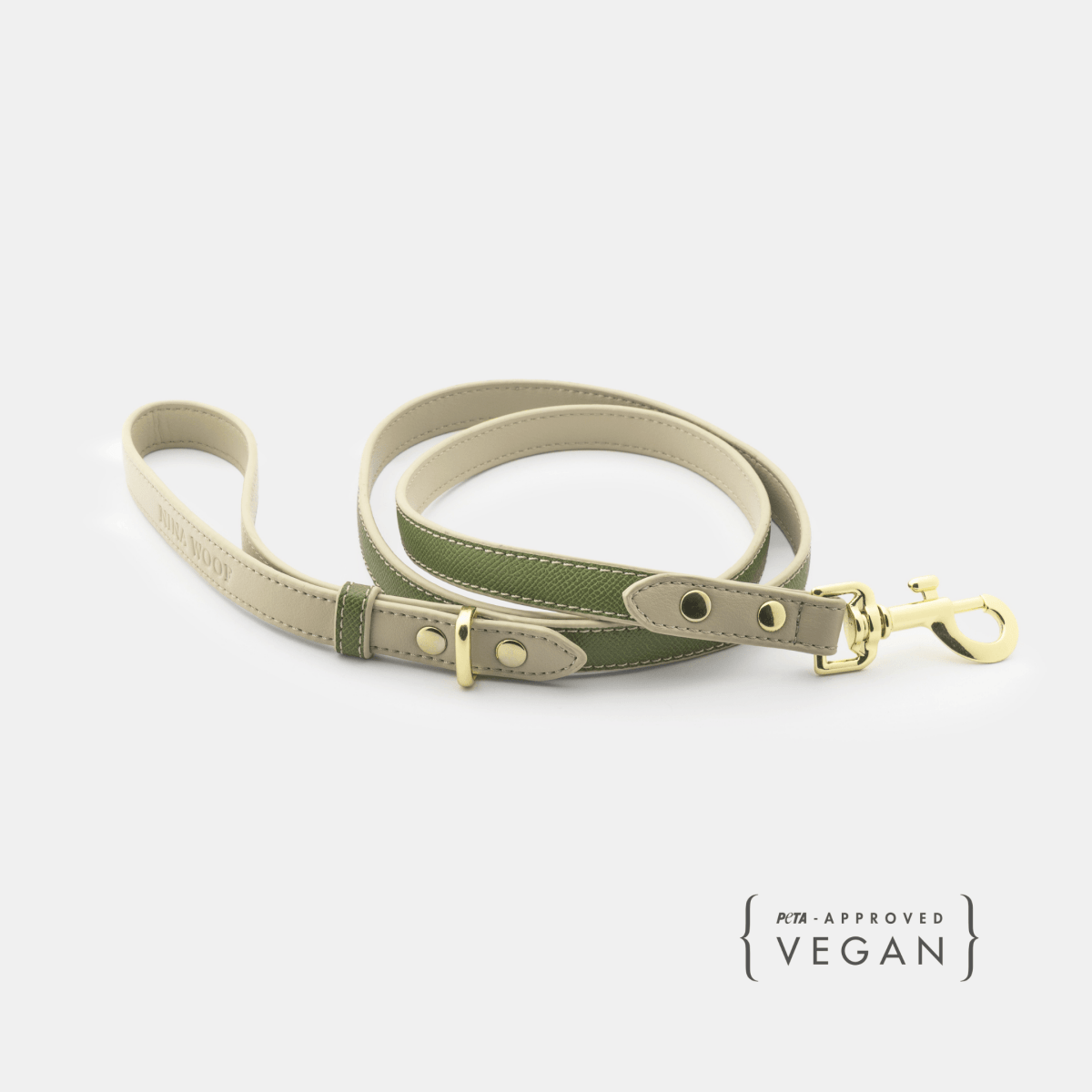 Nina Woof Leash 4ft - Vegan Leather - Copenhagen SpadezStore