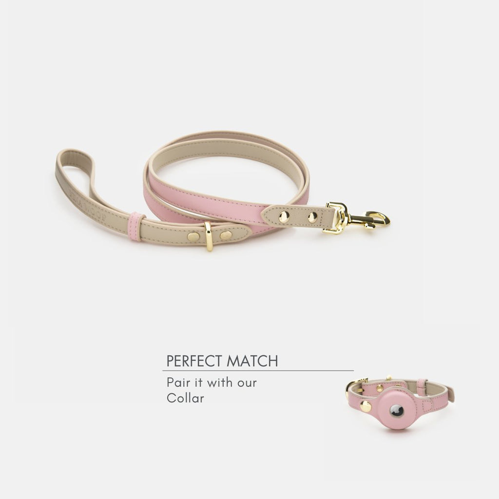 Nina Woof Leash 4ft - Vegan Leather - Cupertino SpadezStore